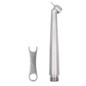 Turbina dental quirúrgica de alta velocidad de 45 grados, pieza de mano de acero inoxidable de 2 orificios para odontología - Product Image 2