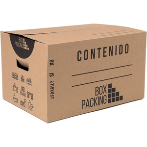 OEM Manufacturer Wholesale Recyclable Transport Corrugated Packaging Box Brown Rigid Heavy Duty Moving Cardboard Box