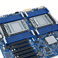 Carte mère de serveur ATX MD72-HB3 à double processeur, TDP jusqu'à 270W, 8 canaux DDR4, LGA4189, PCIe4.0 pour Intel C621A, économique, en gros