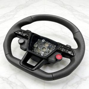 Volant en cuir de qualité supérieure pour Audi A3 A6 A7 A4L A5 A6L A7L Q3 <span class=keywords><strong>Q5</strong></span> Q7 A8 B8 C8 R8 TT TTS Accessoires de voiture - Product Image 5