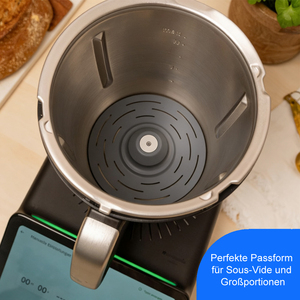 Couvre-lame de remplacement pour Thermomix <span class=keywords><strong>TM6</strong></span>/TM5 - Alternative protectrice avec protection alimentaire et plus de volume, chaleur uniforme - Product Image 3