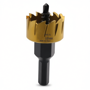 Lame de scie cloche HSS 38 mm revêtue de titane pour perçage du bois et du métal - Product Image 2