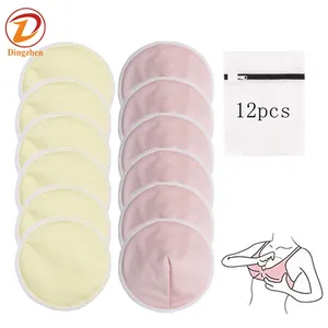 Washable Breast Pads Hot Sale Reusable Breast Pad Super Absorbent Soft Bamboo Nursing Pad