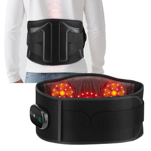 Ceinture lombaire chauffante sans fil à vibration pour massage du <span class=keywords><strong>dos</strong></span>, avec minuterie intelligente – Vente en gros à prix réduit - Product Image 1