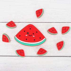 Miglior prezzo commestibile anguria giocattolo per la dentizione del bambino accessori per catena del ciuccio <span class=keywords><strong>penna</strong></span> in Silicone per serie di frutta - Product Image 2