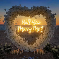 Lampu Neon LED Custom Bertuliskan It Was Always You, Dekorasi Tema Cinta Pernikahan, Lampu LED Personalisasi, Seni Dinding Romantis untuk Upacara Pasangan