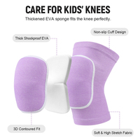 SHIWEI-2162 # 4027 # Genouillères et coudières de sport pour enfants, en mousse EVA épaisse, protection pour le yoga, la danse, le cyclisme, la course à pied