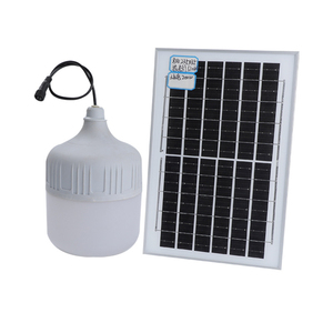 Solar LED <b>Emergency</b> <b>Light</b> 12V DC White 6000K IP30 Camping Plastic 4800mAh Li-ion Battery 6H <b>Emergency</b> 50000H Lifespan - Product Image 1