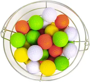 โรงงานราคาปรับแต่งโลโก้Golf Ballสอดคล้องกับCustomยูรีเทนนุ่มGolf Ball