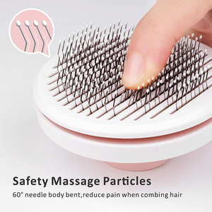 <span class=keywords><strong>Brosse</strong></span> de toilettage <span class=keywords><strong>pour</strong></span> animaux de compagnie, <span class=keywords><strong>Brosse</strong></span> Anti-renversement du Poil, <span class=keywords><strong>pour</strong></span> chiens et chats, outil de nettoyage <span class=keywords><strong>automatique</strong></span>, démêlante - Product Image 3