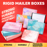 Boîtes d'emballage pour vêtements en carton ondulé auto-érectables, écologiques, avec pelliculage mat personnalisé, OEM/ODM, pour petites entreprises et cadeaux