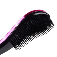 Vente en gros Logo personnalisé Extension de cheveux ABS antistatique Air lisse démêlant brosse à cheveux démêlant brosse à cheveux