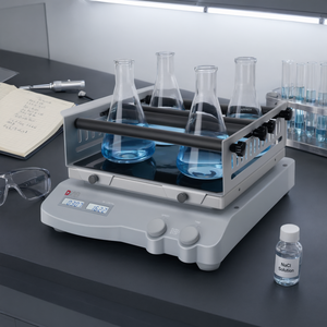 Agitador Orbital Digital SK-L330-Pro, Plataforma Agitadora Rotatoria Lineal Ajustable para Laboratorio Médico, 4 Barras - Product Image 3