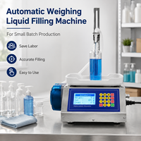 Machine de remplissage automatique de liquides à contrôle de poids haute précision pour cosmétiques