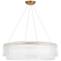 XZ 12 Light Vintage Chandelier Light Fixture Farmhouse Chandelier con brazos de óxido Candelabro antiguo para sala de estar Vestíbulo
