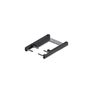 Sommer Zimmer ALSR13100 Adjustable Tray Type Cable Tray Black <b>Galvanized</b> Steel <b>Screw</b> Assembly Storage Rack - Product Image 1