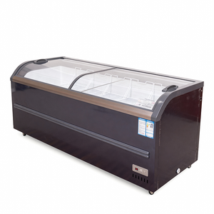 ตู้แช่แข็งแบบทำความเย็นโดยตรงสำหรับร้านขายเนื้อในซูเปอร์มาร์เก็ตเชิงพาณิชย์  ชั้นวางเนื้อในร้านขายเนื้อมีตู้แช่แข็งด้วย - Product Image 1