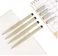 Ensemble de marqueurs d'art pour dessin technique Tomart, stylos de peinture à pointe fine imperméables
