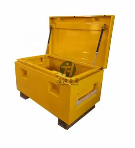กันน้ำโลหะรถบรรทุกเตียง <span class=keywords><strong>Jobsite</strong></span> กล่องเครื่องมือโลหะที่มีล้อ - Product Image 1