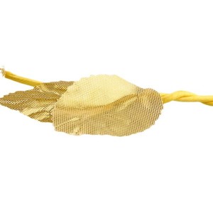 Diadema de Plástico con Hojas Doradas de 18.5 cm, Accesorio de Disfraz de Halloween para Maquillaje y Decoración de Mascaradas - Product Image 3