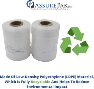 ถุงพลาสติกใส LDPE แบบมีก้นข้าง ปิดผนึกด้วยความร้อน แบบม้วน สำหรับซูเปอร์มาร์เก็ต ธุรกิจขนาดเล็ก บรรจุอาหาร เนื้อสัตว์ พิมพ์ออฟเซ็ต - Product Image 2