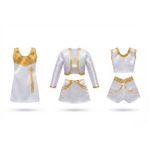 Modelo de Muñeca Dorada DIY Superior con Atuendos Adicionales, Accesorios Completos, Gran Juguete Hecho a Mano, Creativo, Educativo, de Vinilo y Plástico - Product Image 4