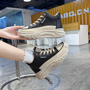 Sports Ladies <b>Trainers</b> Vulcanized Shoes Sneakers Sporty Anti-Slip Spring/Winter Mesh Made in China - Product Image 1