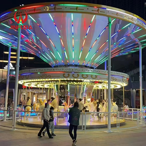 Manège de <span class=keywords><strong>carrousel</strong></span> personnalisé, grande attraction de fête foraine, jeu de carnaval, manège à chevaux, à prix abordable - Product Image 6
