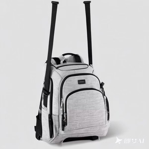 Échantillon Gratuit Sac de Sport d'Extérieur en Gros pour Jeunes, Sac à Dos en Polyester pour Softball et Baseball avec Compartiment à Chaussures - Product Image 1