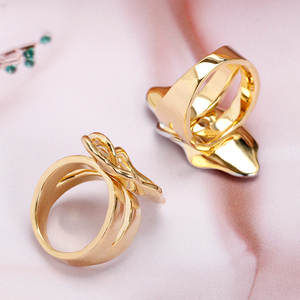 Anillos de dedo de gama alta de moda 011765, joyería india de Zirconia cúbica AAA para mujer, accesorios de joyería de compromiso de boda - Product Image 6