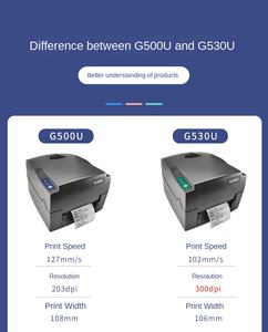 Impresora de Etiquetas Adhesivas Térmicas para Códigos de Barras <span class=keywords><strong>GODEX</strong></span> G500U G530, <span class=keywords><strong>300</strong></span> dpi, Tamaño de Papel de 4.25 Pulgadas, Interfaz USB, SDK, 1 Año de Garantía, Usada - Product Image 3