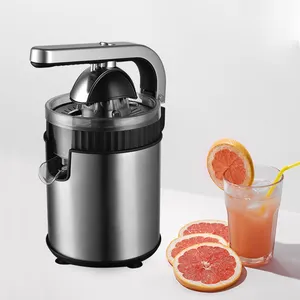 Bán Hot thép không gỉ thương mại Máy ép trái cây cam điện tự động citrus Máy Ép Trái Cây điện Báo Chí