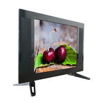 Vente en gros d'usine 15/17/19/20/22/24 pouces Petit téléviseur portable à écran plat haute définition DC 12V Rétroéclairage LED Définition FHD