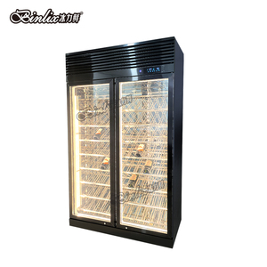 Vitrina Refrigerada Comercial Personalizada de Acero Inoxidable para Vino, para Restaurantes, Hoteles y Bodegas, para Exhibición de Vinos de Alta Gama - Product Image 2