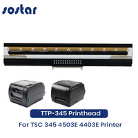 Kepala Printer Termal 300DPI Baru untuk TSC 345 4503E 4403E Suku Cadang Printer Barcode