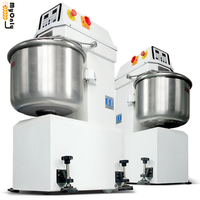 Amasadora De Pan 50 Kg Plancher Horizontal Farine Pétrin Impastatrice A Spirale Pizza Commercial Dough Mixer