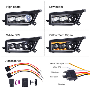 Accessoires et pièces pour VTT, phare avec clignotant jaune spécial, phare pour Polaris 900 General pour <span class=keywords><strong>RZR</strong></span> <span class=keywords><strong>XP</strong></span> <span class=keywords><strong>1000</strong></span> - Product Image 6