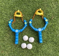 ENFANTS POCKET JOUET SNOWBALL LANCEUR PLASTIQUE FUNNY HIVER JEU ÉLASTIQUE MOUSSE FUSÉES FLYING SLINGSHOTS MATERIA ÉCOLOGIQUE