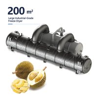 200 ㎡   Machine de lyophilisation industrielle HTFD2500L, équipement de séchage par congélation, capacité de 2660 kg, lyophilisateur sous vide