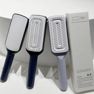 <span class=keywords><strong>Brosse</strong></span> <span class=keywords><strong>à</strong></span> <span class=keywords><strong>Cheveux</strong></span> Auto-Nettoyante Tendance 2025 pour Femme, Coussin d'Air 3D de Massage, Démêlante - Product Image 1