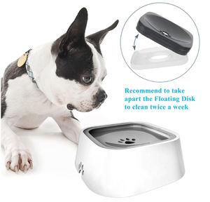 Kingtale Fashion <span class=keywords><strong>Gamelle</strong></span> <span class=keywords><strong>d</strong></span>'<span class=keywords><strong>eau</strong></span> blanche pour animaux de compagnie <span class=keywords><strong>Anti</strong></span>-gouttes <span class=keywords><strong>Anti</strong></span>-<span class=keywords><strong>d</strong></span>érapant Distributeur <span class=keywords><strong>d</strong></span>'<span class=keywords><strong>eau</strong></span> amovible pour chiens Bols <span class=keywords><strong>d</strong></span>'intérieur en acier inoxydable - Product Image 4