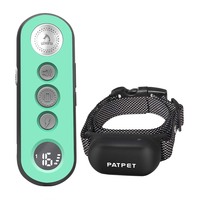 Collier de dressage pour chien multicolores, rechargeable, étanche, anti-aboiement, avec mode de sécurité réglable pour les petites races
