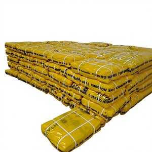 Bâche en tissu imperméable et résistant aux produits chimiques 180 g/m² pour couvertures d'échafaudages et protection de lestage de béton - Vente en gros - Product Image 1