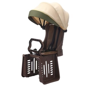 Siège de vélo pour enfant monté à l'arrière avec auvent pare-soleil d'été, siège arrière de sécurité pour bébé et tout-petit pour <span class=keywords><strong>VTT</strong></span> et vélo de route, siège de vélo - Product Image 1