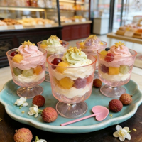 Cuillères en forme de cœur pour gâteaux et glaces, parfaites pour créer une ambiance douce lors de mariages, festivals, Pâques, anniversaires