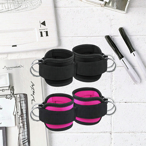 Correas de Tobillo de Nailon para Máquinas de Cable de Gimnasio, Soporte de Tobillo para Máquinas de Fitness y Deportes - Product Image 3