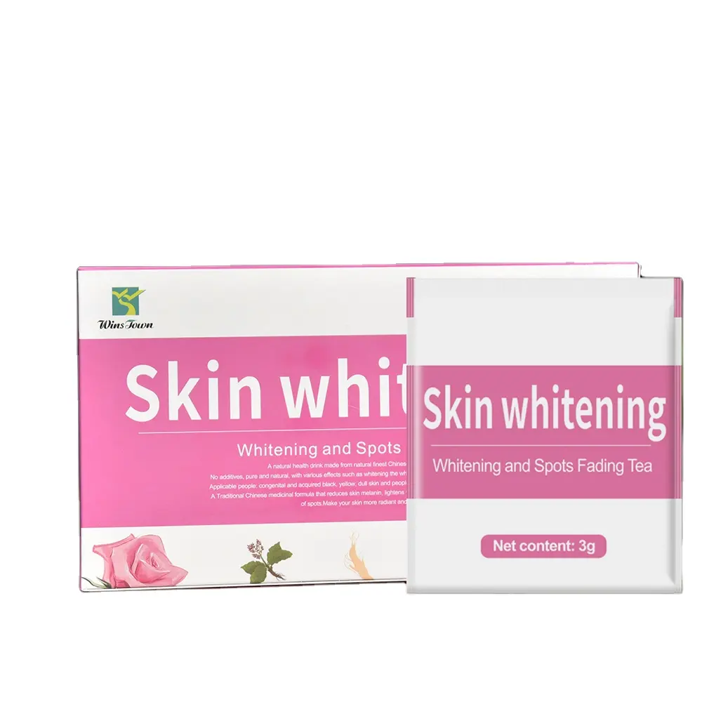 Skin Whitening Glow Lightening Tea Bag Healthy Care For Woman Skin Whiten Smooth Tea Spots Fading Detox Beauty Natural Herbal