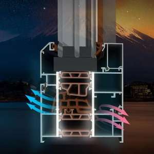 PA66GF25 <strong>Thermal</strong> Insulation Strips Mluti-Cavity Nylon for Broken Bridge Aluminum Windows for Warehouses Bedrooms-Direct Factory - Product Image 5