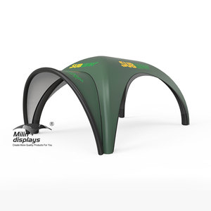 Tienda inflable <span class=keywords><strong>de</strong></span> araña hermética para carreras, deporte, 4x6m, novedad - Product Image 4