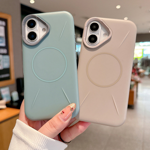 Custodia magnetica Anti goccia per <span class=keywords><strong>iPhone</strong></span> 16 15 14 <span class=keywords><strong>13</strong></span> 12 11 Pro Max Cover posteriore protettiva per <span class=keywords><strong>iPhone</strong></span> 16 - Product Image 2